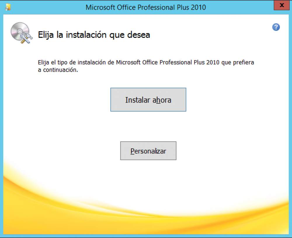 instalar ahora