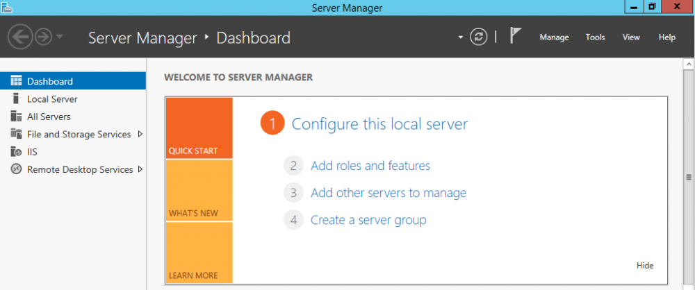 server manager