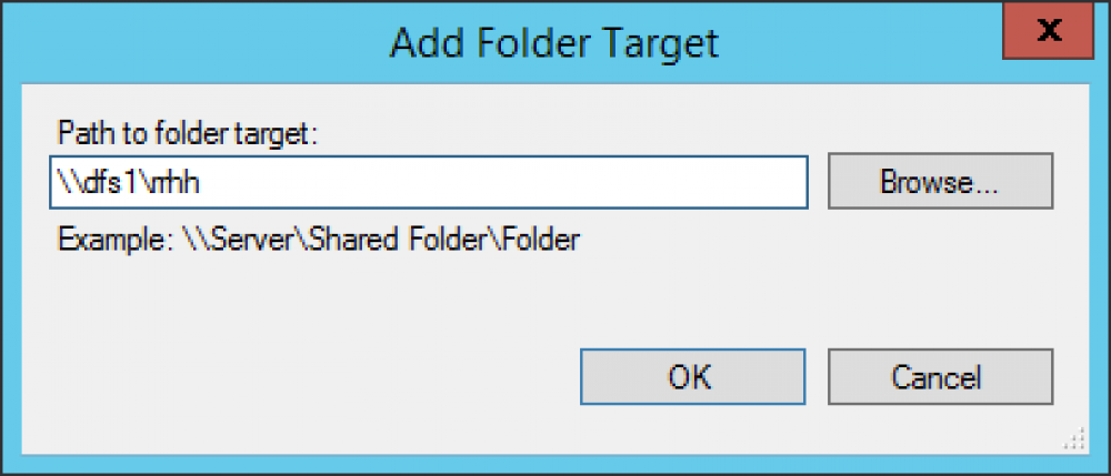 add folder target